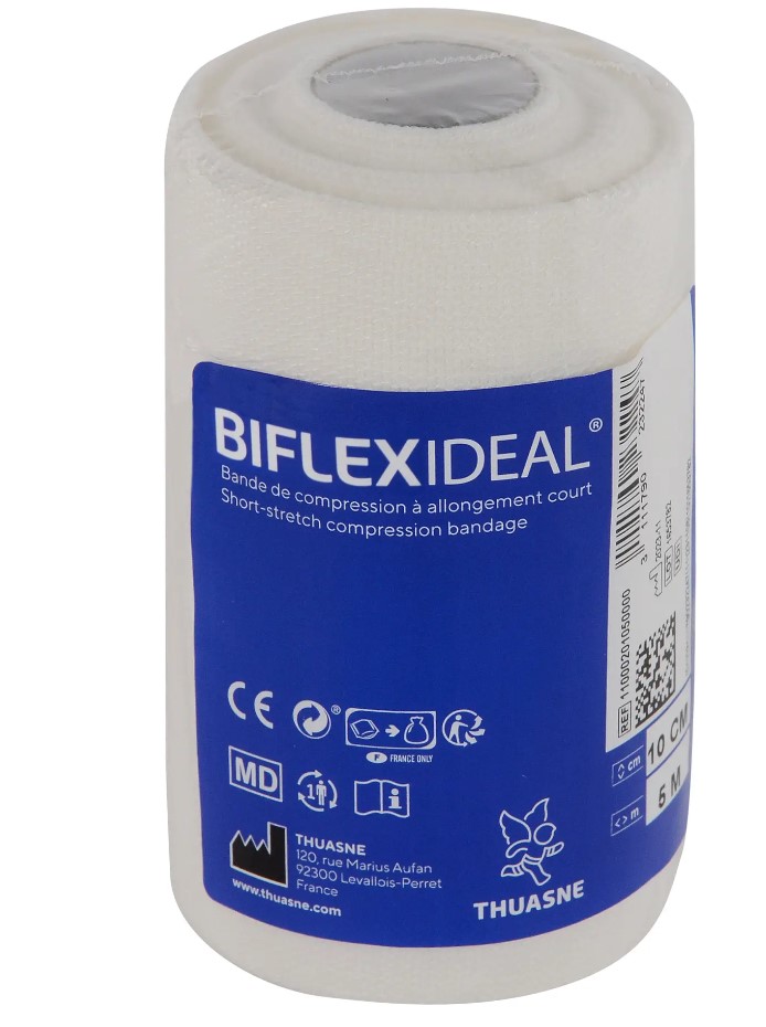 Biflexidealbandage 8cm* 5m weiß 1 St.